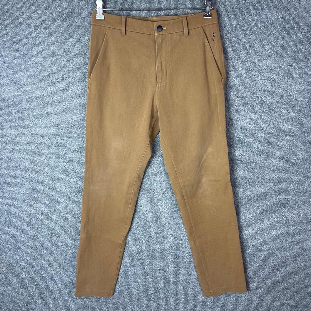 Lululemon ABC Slim Fit Pants Tan‎ Mens Size 30 Casual Chinos